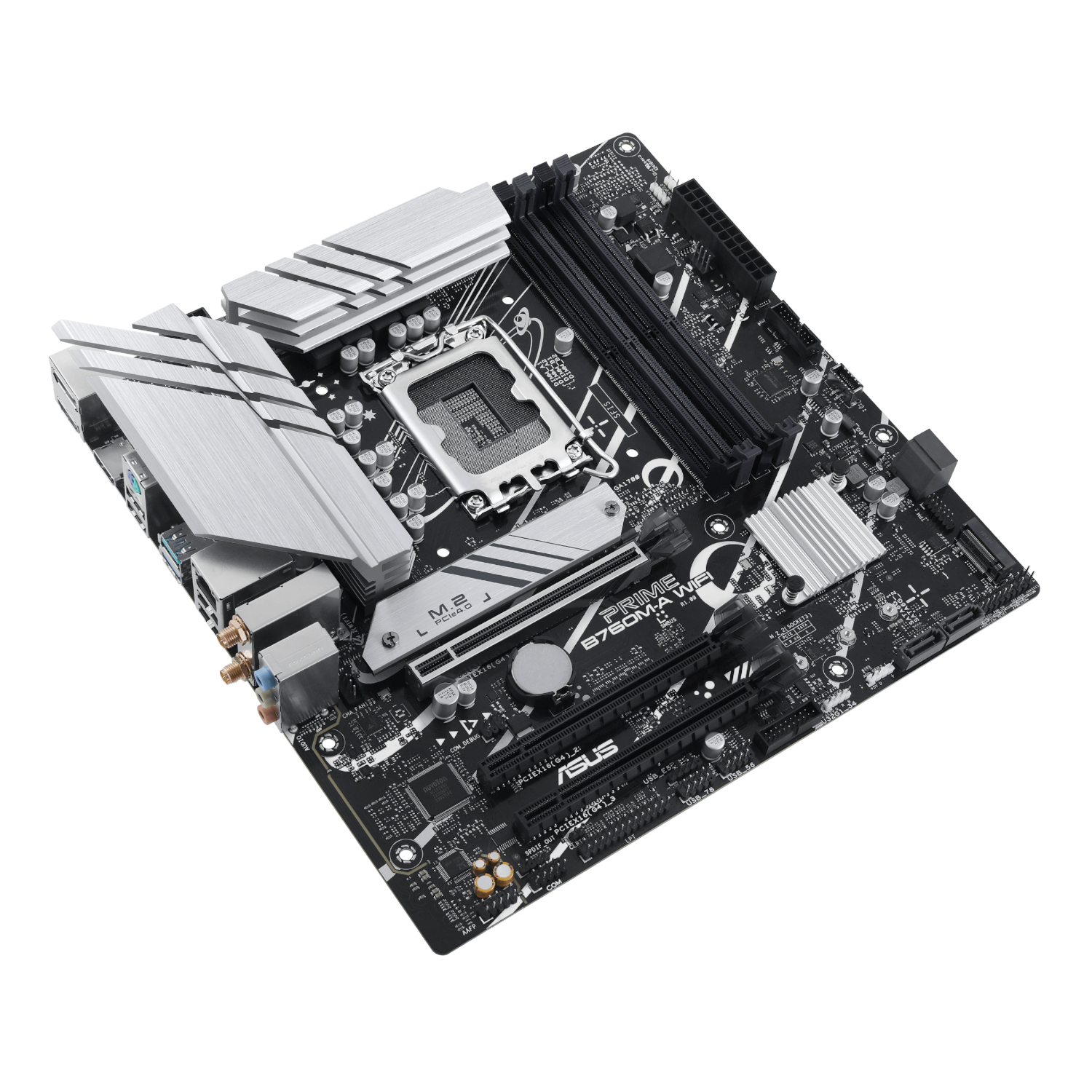 Asus PRIME B760M-A WIFI LGA1700 and Asus Prime LC 240 ARGB Liquid CPU Cooler Bundle - Image 2