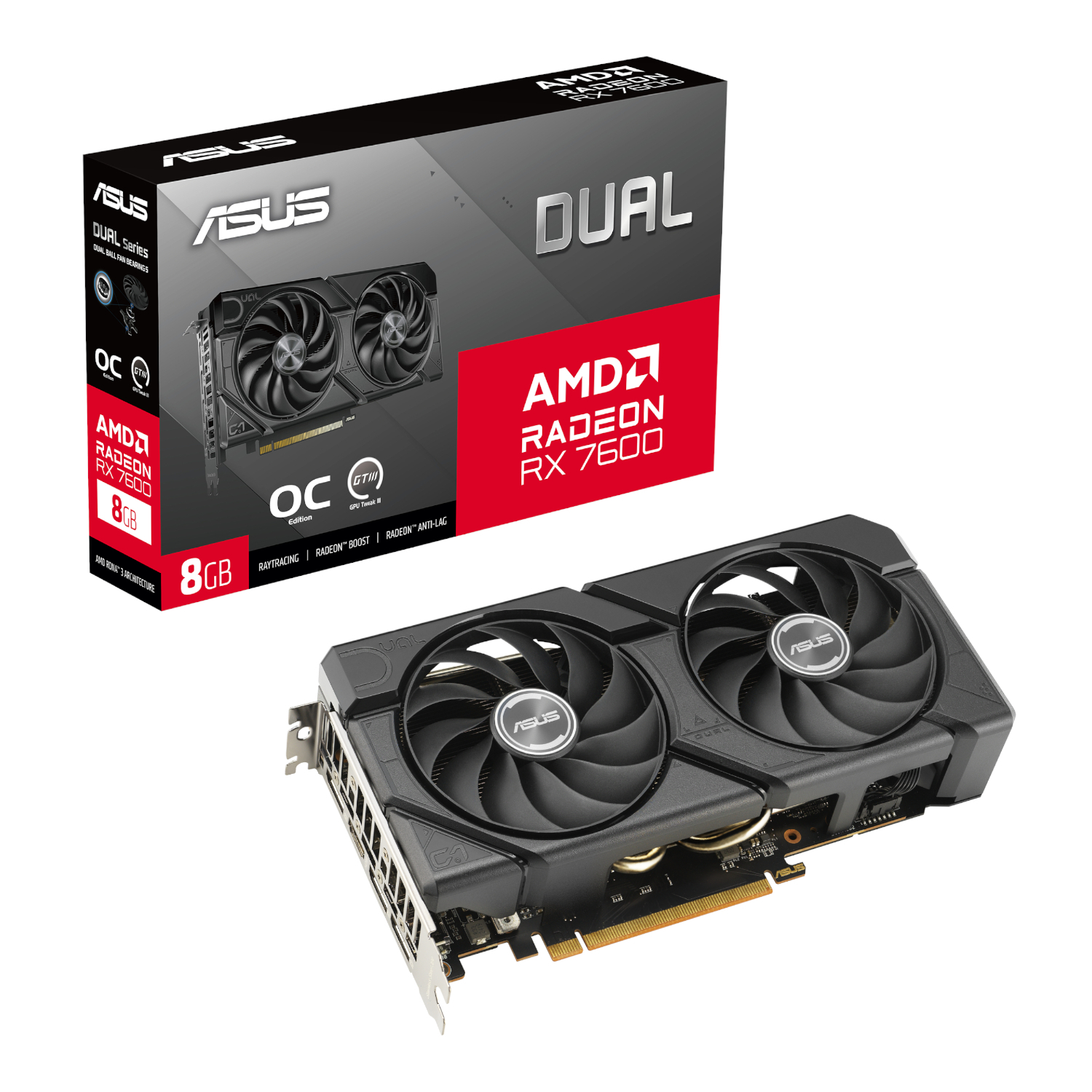 Asus UWM 2 Gaming Chassis/Graphics Card/Power Supply Combo (A31 PLUS | RX 7600 | PRIME 750W) - Image 3