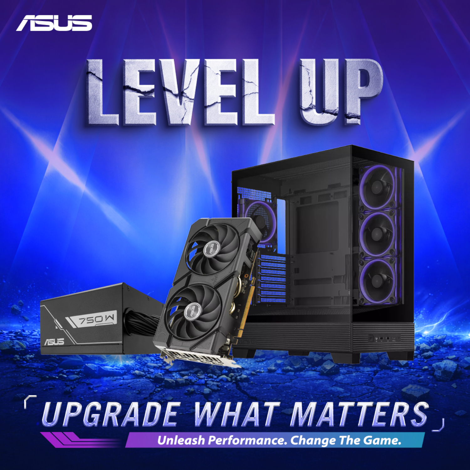 Asus UWM 2 Gaming Chassis/Graphics Card/Power Supply Combo (A31 PLUS | RX 7600 | PRIME 750W) - Image 6