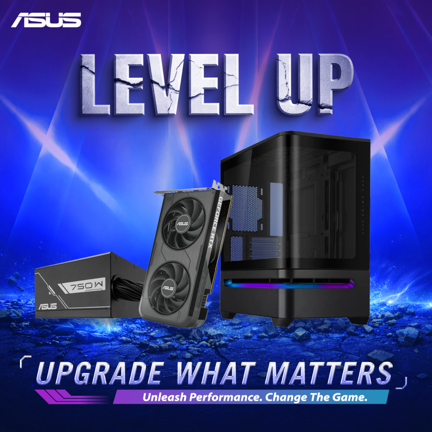 Asus UWM 1 Gaming Chassis/Graphics Card/Power Supply Combo (AP202 ARGB | RTX 5050 | PRIME 750W) - Image 6
