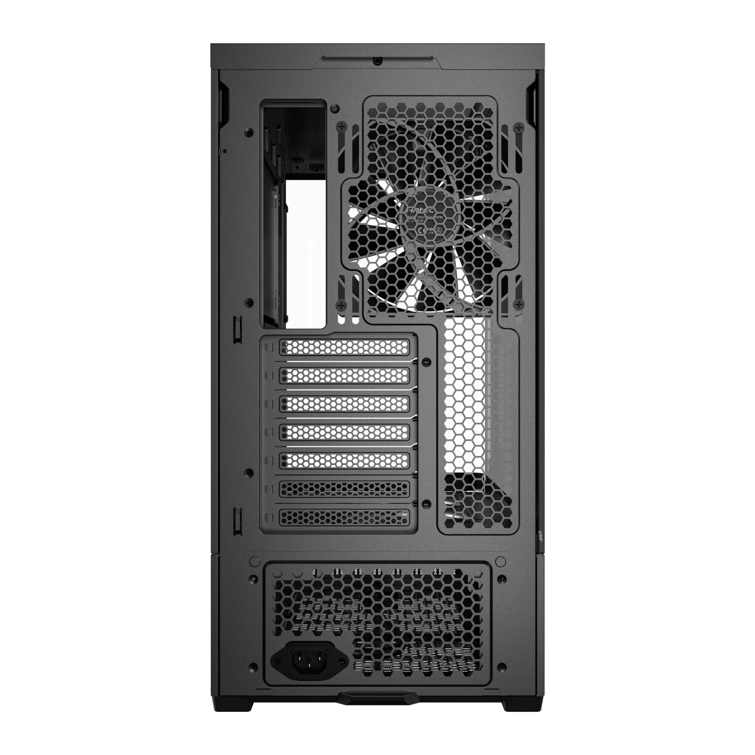 Antec C6 CURVED AIR ATX | Micro-ATX | ITX Mid-Tower Gaming Chassis - Black - Image 4