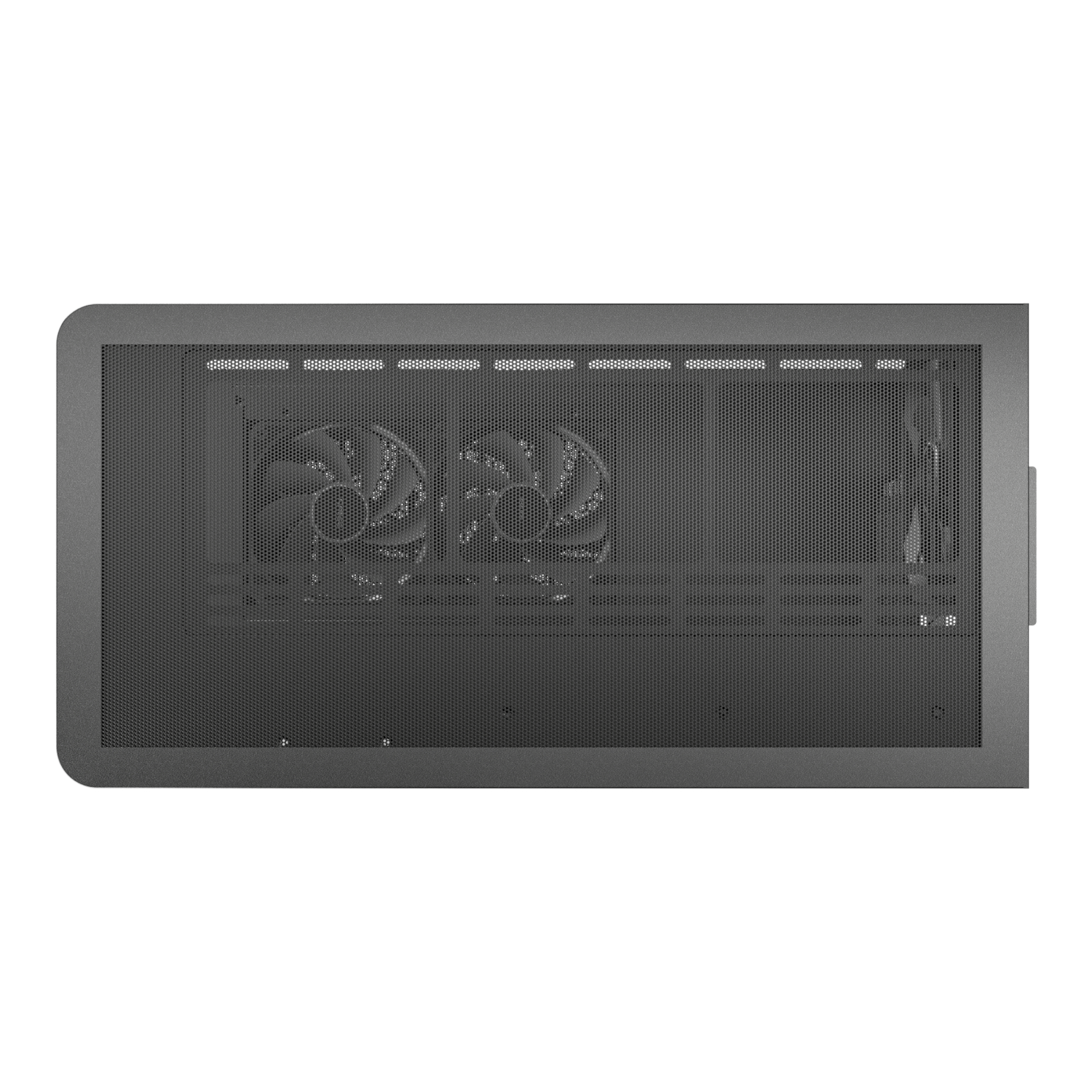 Antec C6 CURVED AIR ATX | Micro-ATX | ITX Mid-Tower Gaming Chassis - Black - Image 6