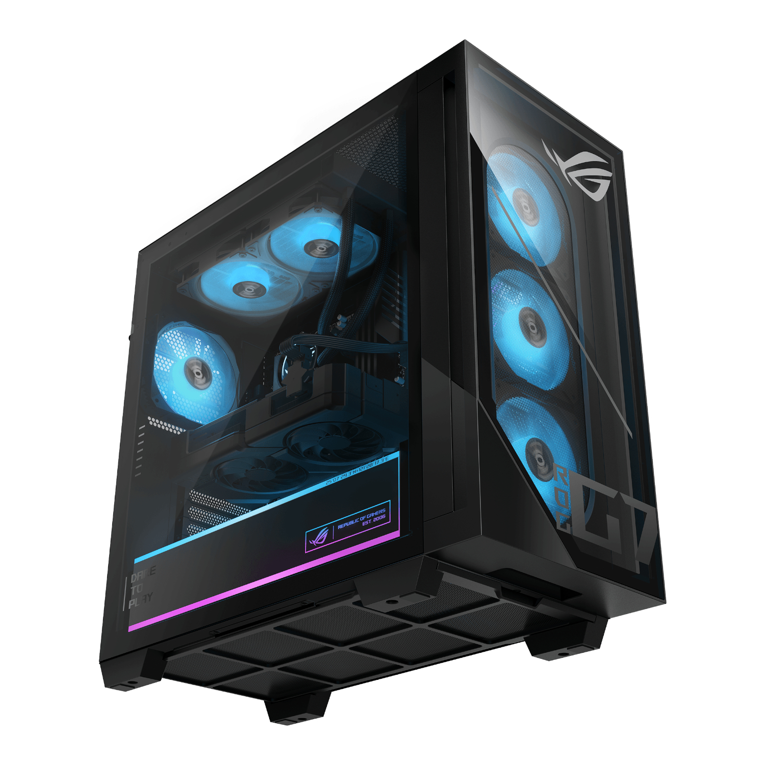 Asus ROG GM700 AMD Ryzen 7 9800X3D Gaming PC | RX 9060 XT | 16GB DDR5 | 2TB SSD | Win 11 Home - Image 3